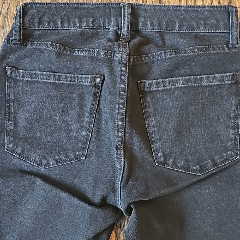 LC Lauren Conrad Women's Midnight Black Skinny Jeans - Picture 4 of 6